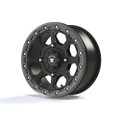BULLITE RULER WHEEL BLACK/GUN METAL, 15X7.0, 4/137, 5+2