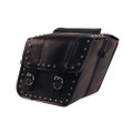 DOWCO STUDDED SERIES STANDARD SLANT SADDLEBAG SET