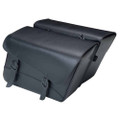 DOWCO WILLIE & MAX BLACK JACK LARGE SLANT SADDLEBAG SET