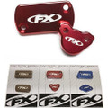 FACTORY EFFEX FX BRAKE RESERVOIR KITS (FRONT AND REAR RESERVOIR COVERS)