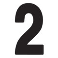 FACTORY EFFEX FX 2015 NUMBERS PRO 4" BLACK 2