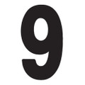 FACTORY EFFEX FX 2015 NUMBERS PRO 4" BLACK 9