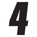 FACTORY EFFEX FX 2015 NUMBERS FACTORY 6" BLACK 4