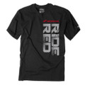 FACTORY EFFEX HONDA RIDE RED VERT T- SHIRT / BLACK (M)
