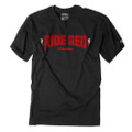 FACTORY EFFEX HONDA RIDE RED BOLT T- SHIRT / BLACK (M)