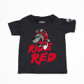 FACTORY EFFEX HONDA RIDE RED WOLF TODDLER T-SHIRT / BLACK 3T