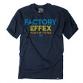 FACTORY EFFEX FX MENS CREW T-SHIRT NAVY FX LIT (XL)