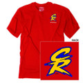 FACTORY EFFEX HONDA RETRO CR T-SHIRT / RED XL