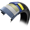 MICHELIN TIRE ROAD 6 GT REAR 190/55ZR17 (75W) RADIAL TL 27032