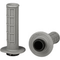 FIRE POWER CONTROL MX LOCK-ON GRIPS LIGHT GREY (SOFT) HALF WAFFLE 24-0203