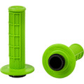 FIRE POWER CONTROL MX LOCK-ON GRIPS GREEN HALF WAFFLE 24-0206