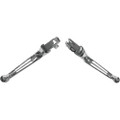 HARDDRIVE 2-SLOT LEVER SET CHROME BIG TWIN 86-06 XL 96-03 053521