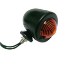 HARDDRIVE BULLET MARKER LIGHT BLACK AMBER LENS SINGLE FILAMENT 688065