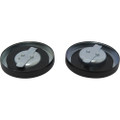 HARDDRIVE CAM STYLE GAS CAP SET BLACK 75-007BK