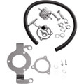 HARDDRIVE COMPLETE MNT KIT BREATHER HOSE CHROME TOURING 08-16 120185