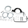HARDDRIVE COMPLETE MNT KIT BREATHER TUBE CHROME M8 (EX 23 CVO) 120426