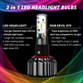 XK GLOW H4 LED RGB Bulb Kit