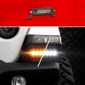 XK GLOW 6" RAZOR LIGHT BAR FOG STROBE COMBO WITHOUT HARNESS XK064006-FS