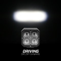 XK GLOW 20W RGB POD LIGHTS DRIVING BEAM PR XK065001-D-KIT