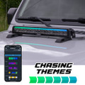 XK GLOW XKMAX 7" LIGHT BAR DUAL MODE WITH RGBW STRIP APP CONTROL MX-BAR-7