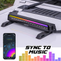 XK GLOW XKMAX 7" LIGHT BAR DUAL MODE WITH RGBW STRIP APP CONTROL MX-BAR-7