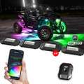 XK GLOW KMAX ROCK LIGHT KIT 4 PIECE APP CONTROL MX-ROCK-STA
