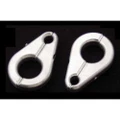 MODQUAD BRAKE LINE CLAMP 3/4"ARM X 5/16"LINE (SILVER) BLC-1