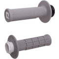 ODI MICRO-X LOCK-ON GRIPS HALF-WAFFLE GREY/BLACK (SOFT) H36MXG
