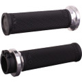 ODI RUFIAN GRIPS CABLE 1" BLACK/SILVER V30HCWB-S