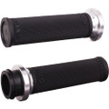 ODI RUFIAN GRIPS TBW 1" BLACK/SILVER V30HTWB-S