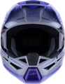 ALPINESTARS JETTSON SM3 YOUTH HELMET GRY/PURP/BLK GLOSSY