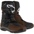 ALPINESTARS BELIZE DRYSTAR BOOTS BROWN OILED LEATHER SZ