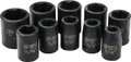 PERFORMANCE TOOL 1/2" SAE Impact Socket Set