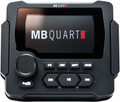 MB QUART Powered Bluetooth AM/FM Gauge Mount Radio with LED Color Display