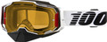 100% Armega Snow Goggles  Yellow Lens