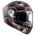 LS2 Thunder Carbon FIM Helmet - Red Carbon
