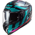 LS2 Challenger Carbon Flames Helmet