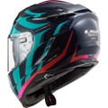 LS2 Challenger Carbon Flames Helmet