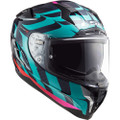 LS2 Challenger Carbon Flames Helmet
