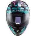 LS2 Challenger Carbon Flames Helmet
