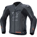 ALPINESTARS GP Plus R v4 Rideknit® Leather Jacket - Black/Black