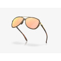 Oakley Split Time Prizm Rose Gold Polorized Lenses, Brown Tortoise/Gold Sunglasses