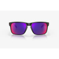 Oakley Holbrook Red Iridium Lenses, Matte Black Frame Sunglasses