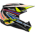 ALPINESTARS Youth SM3 Wurx Helmet - Black/Yellow/Blue/Red