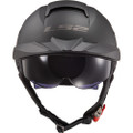 LS2 Rebellion Solid Matte Black Helmet