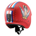 LS2 Spitfire Spark Red Helmet