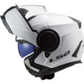 LS2 Horizon Solid White Helmet