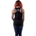 LETHAL THREAT Women's Dark Widow Razor Back Tank Top