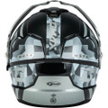 GMAX MD-74 Striker Modular Helmet - Silver
