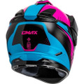 GMAX GM-11 Decima Helmet - Black/Pink/Blue